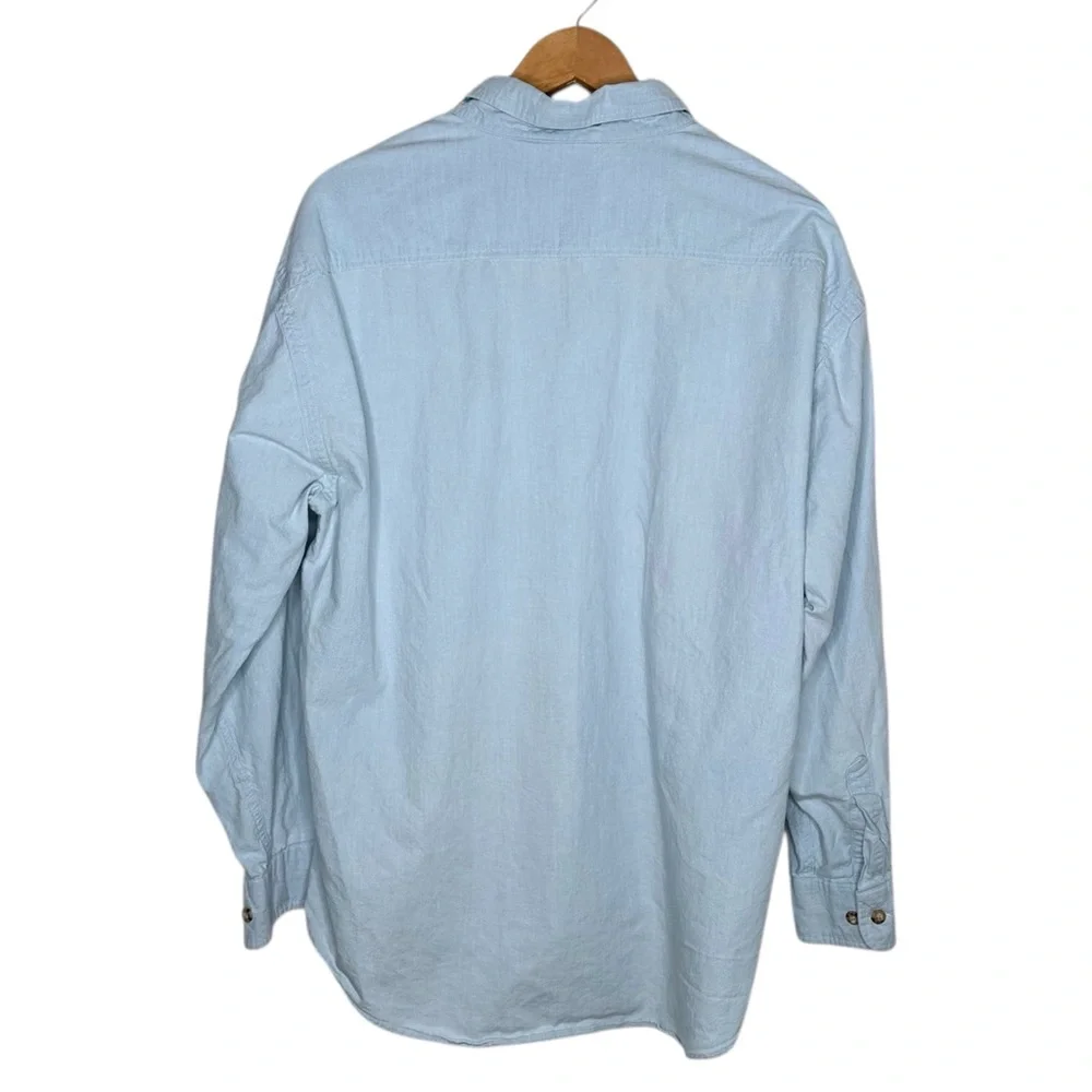 Vintage Carhartt Denim Button Down Shirt
